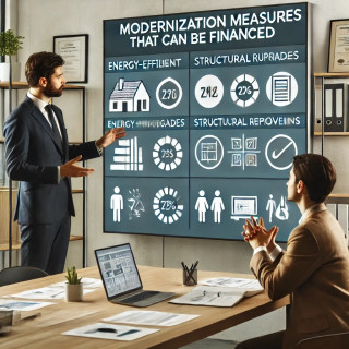 Welche Modernisierungsmaßnahmen werden finanziert?