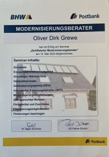 Modernisierungberater BHW/Postbank