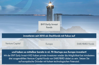 BVF Early Invest 4 - unternehmerische Beteiligung im Bereich Private Equity