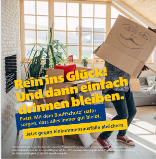 Kann ich meine Immobilienfinanzierung auch nach Kauf noch gegen Tod, Arbeitsunfähigkeit oder Arbeitslosigkeit absichern ?