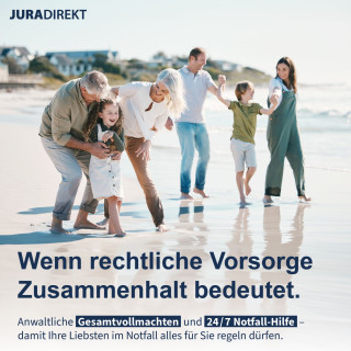 Vollmachten und Verfügungen sind entscheidend für den Zusammenhalt einer Familie. 👨‍👩‍👧‍👦✊❤️