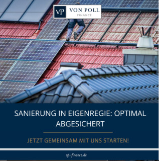 Sanierung in Eigenregie: Optimal abgesichert