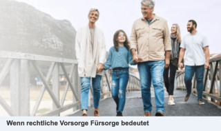 Wenn rechtliche Vorsorge Fürsorge bedeutet - Vorsorge für Familien