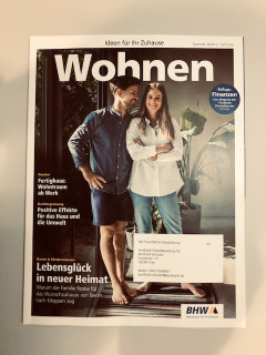 Zeitschrift "WOHNEN" Ideen für Ihr Zuhause