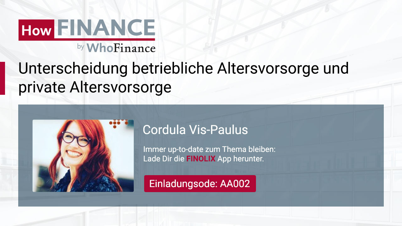 Betriebliche oder private Altersvorsorge? Was ist der Unterschied?